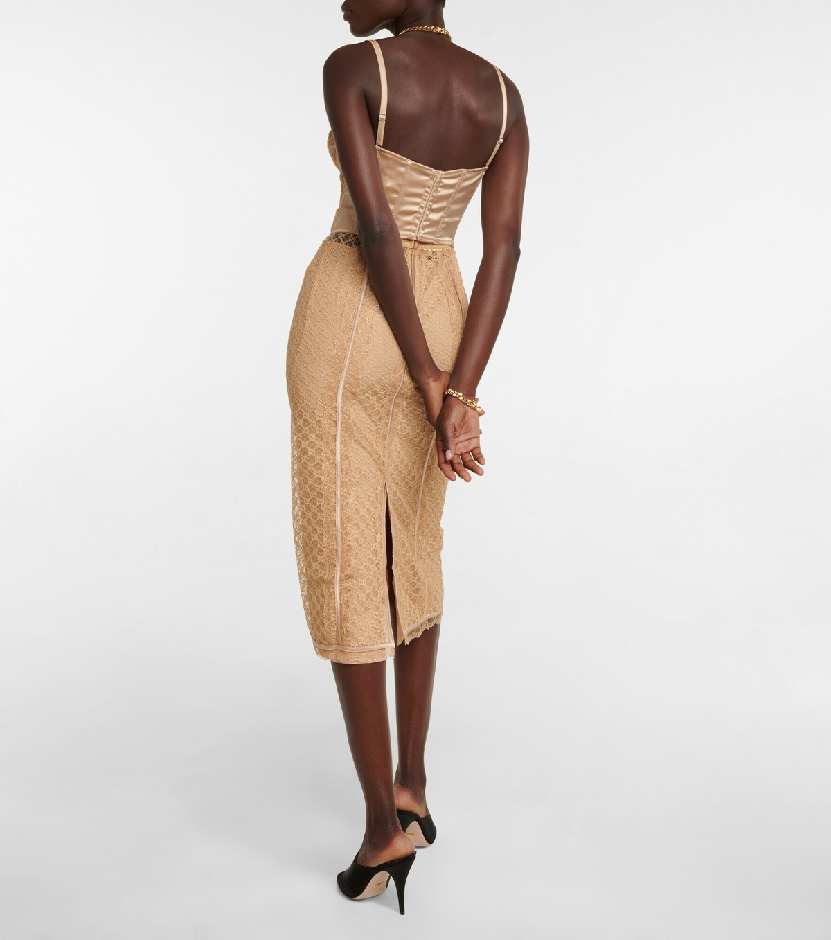 Gucci - Lace corset top Gucci display picture 3