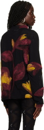 Feben Black Petal Sweater