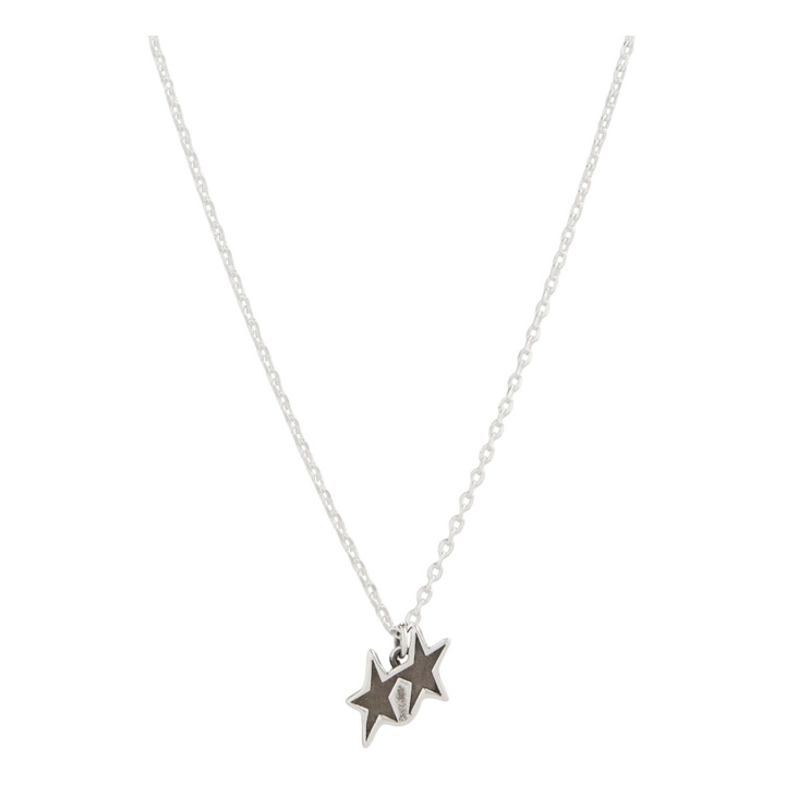 Photo: TwoJeys Tilted Necklace in Silver