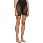 Wolford Black Tulle Control Shorts
