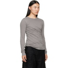 Rick Owens Gray Tower Double LS T-shirt