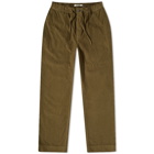 Kestin Men's Inverness Tapered Trouser - END. Exclusive in Dark Green Corduroy