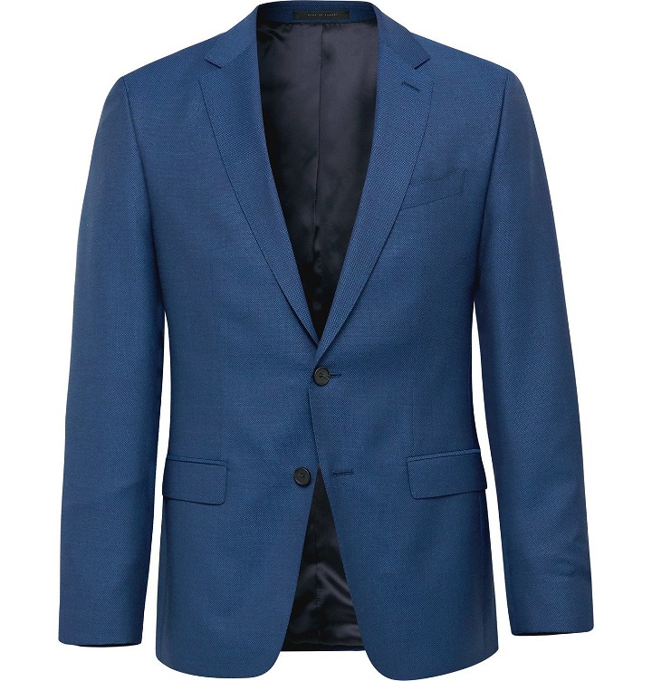 Photo: Hugo Boss - Novan/Ben Slim-Fit Virgin Wool Suit Jacket - Blue