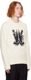 Moncler Off-White Hockey Sweatshirt