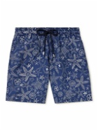 Vilebrequin - Moorea Slim-Fit Mid-Length Printed Swim Shorts - Blue