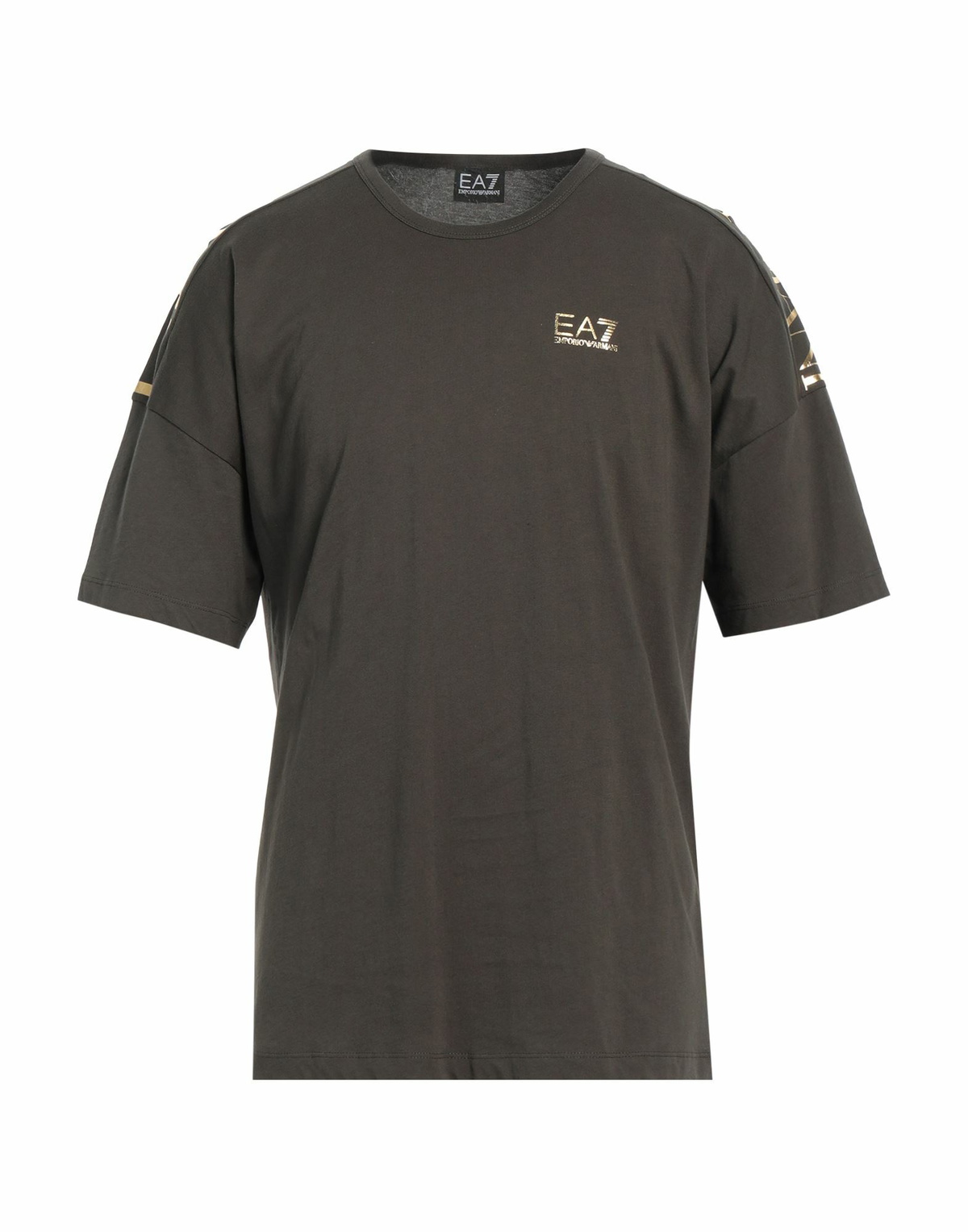 Ea7 Mens T-shirt Dark in Green