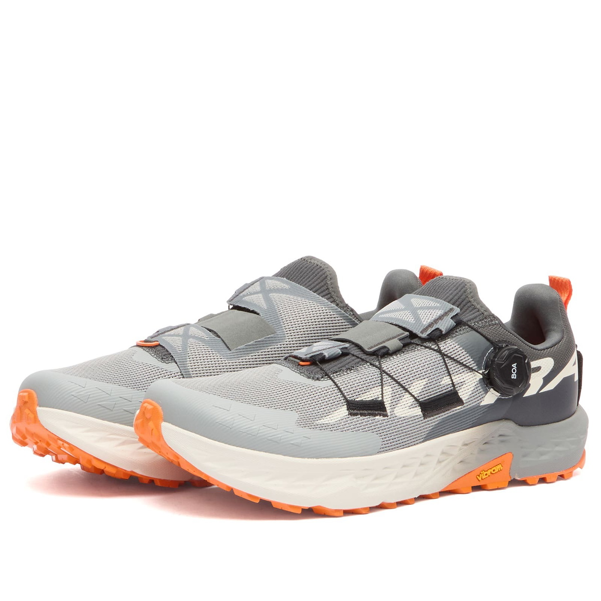 Altra Men's Timp 5 Boa Sneaker in Gray/Orange