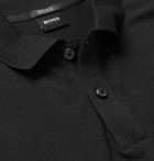 Hugo Boss - Pallas Cotton-Piqué Polo Shirt - Men - Black