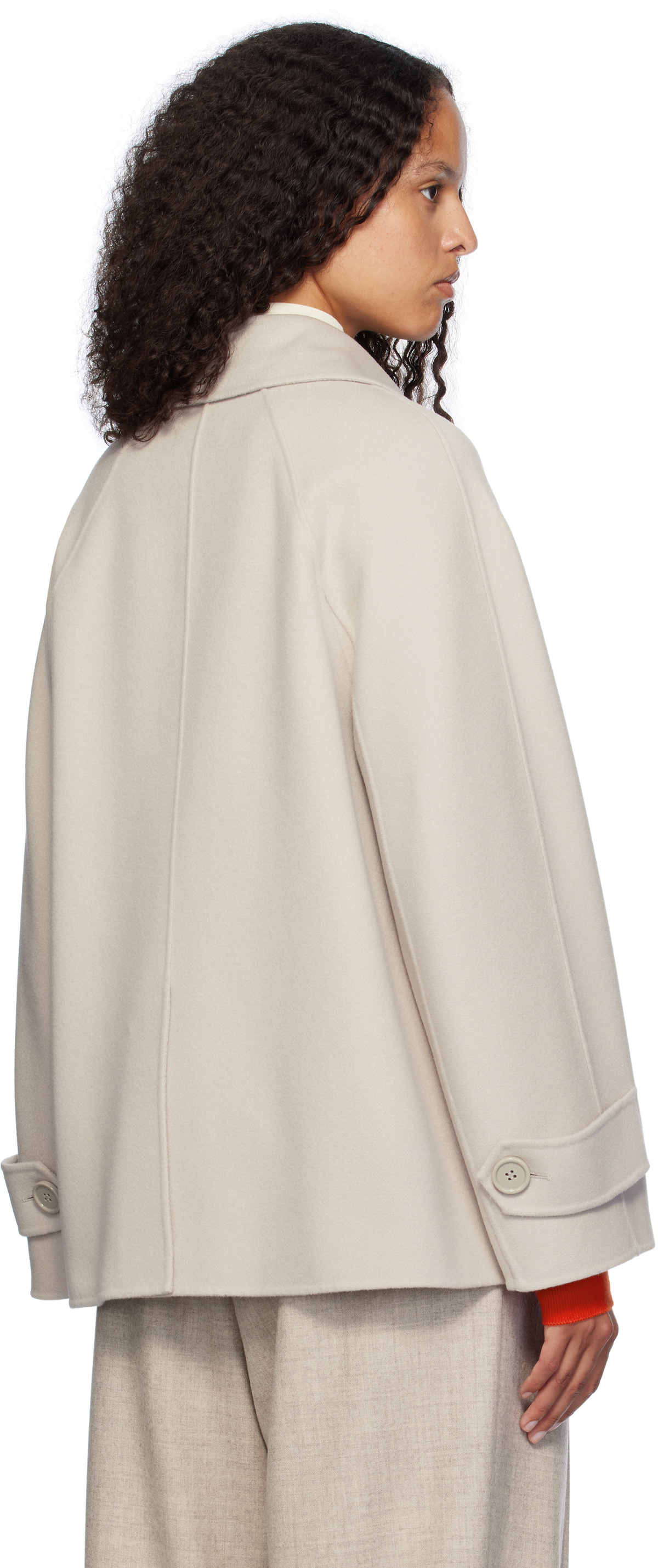 コート S Max Mara FW25 'Louis' short coat (2529086021600 013) Max mara 's 'louis' short coat available on julian-fashion