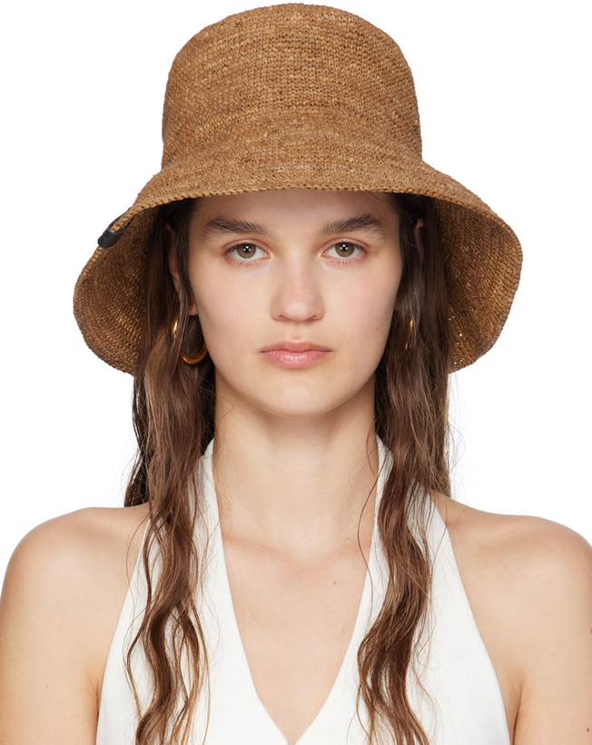 Photo: rag & bone Brown Jade Rollable Beach Hat