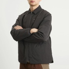 KA_YO_Prototype Men's Insulated Overshirt in Black