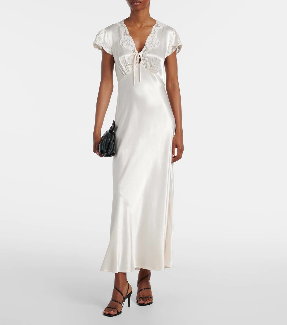 RIXO リキソー ブランド ワンピース Bridal Amari satin 1039599 Rixo Bridal Amari satin gown Rixo