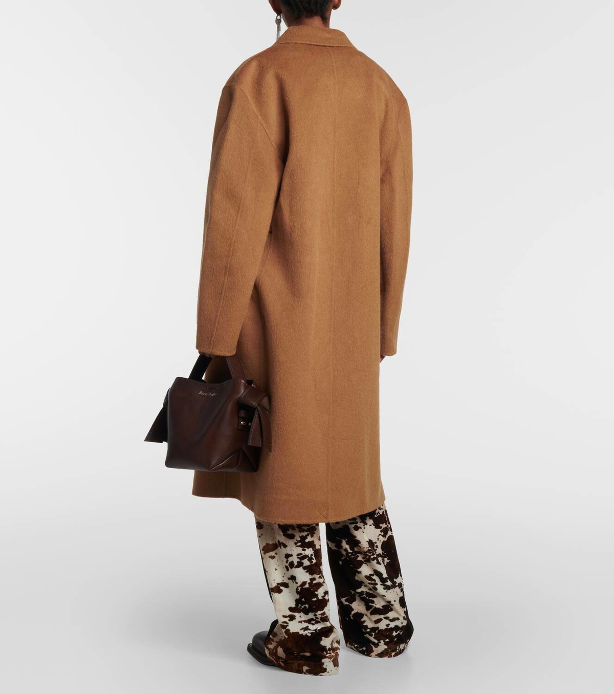 Acne Studios Double-breasted wool and alpaca coat Acne Studios