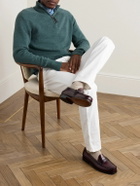 Sid Mashburn - Cashmere Half-Zip Sweater - Blue