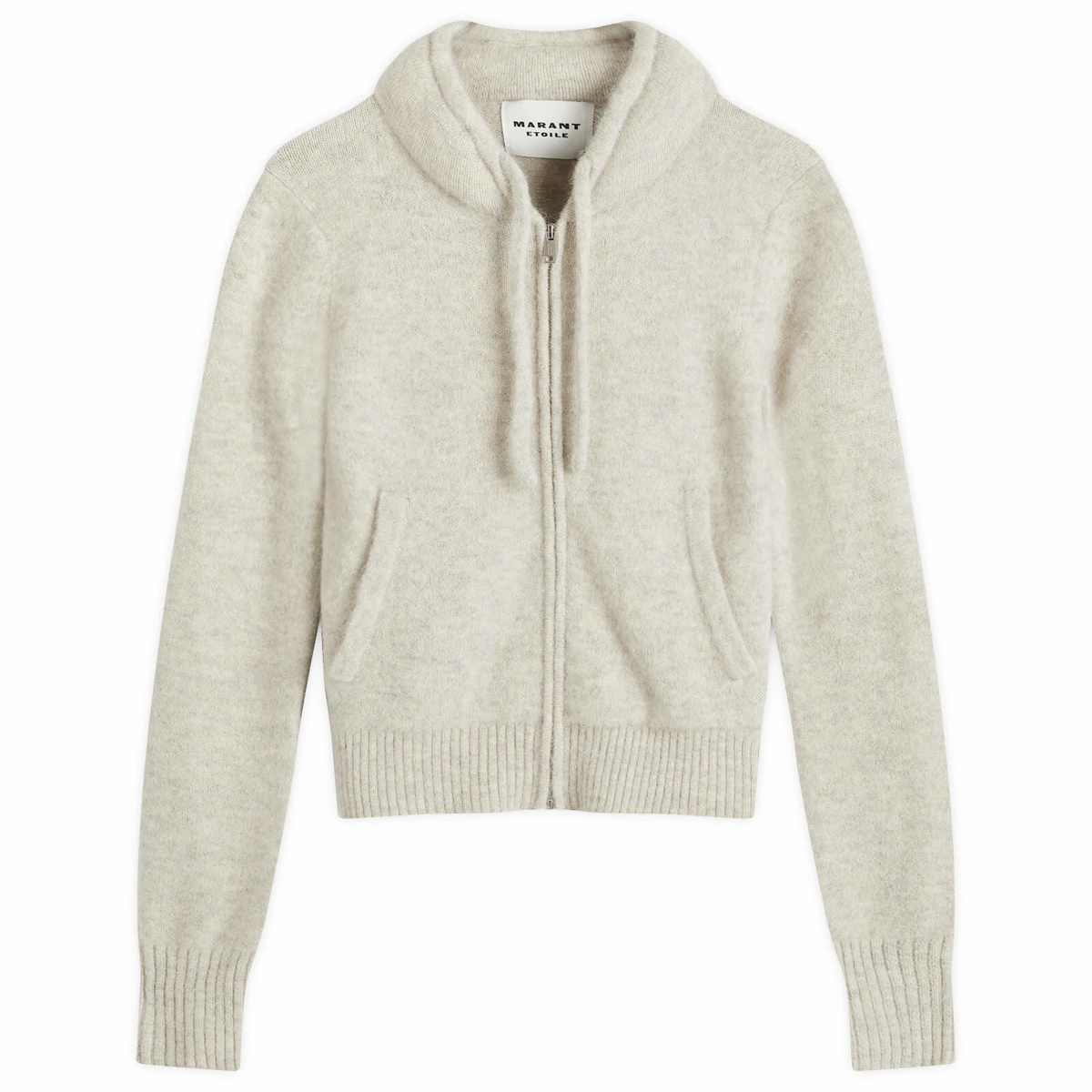 Isabel Marant Étoile Women's Milly Hooded Zip Jacket in Sand