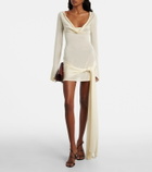 Aya Muse Draped minidress