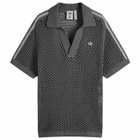 Adidas CLOT Crochet by EC Polo in Carbon