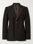 Wales Bonner - Alto Virgin Wool Blazer - Brown