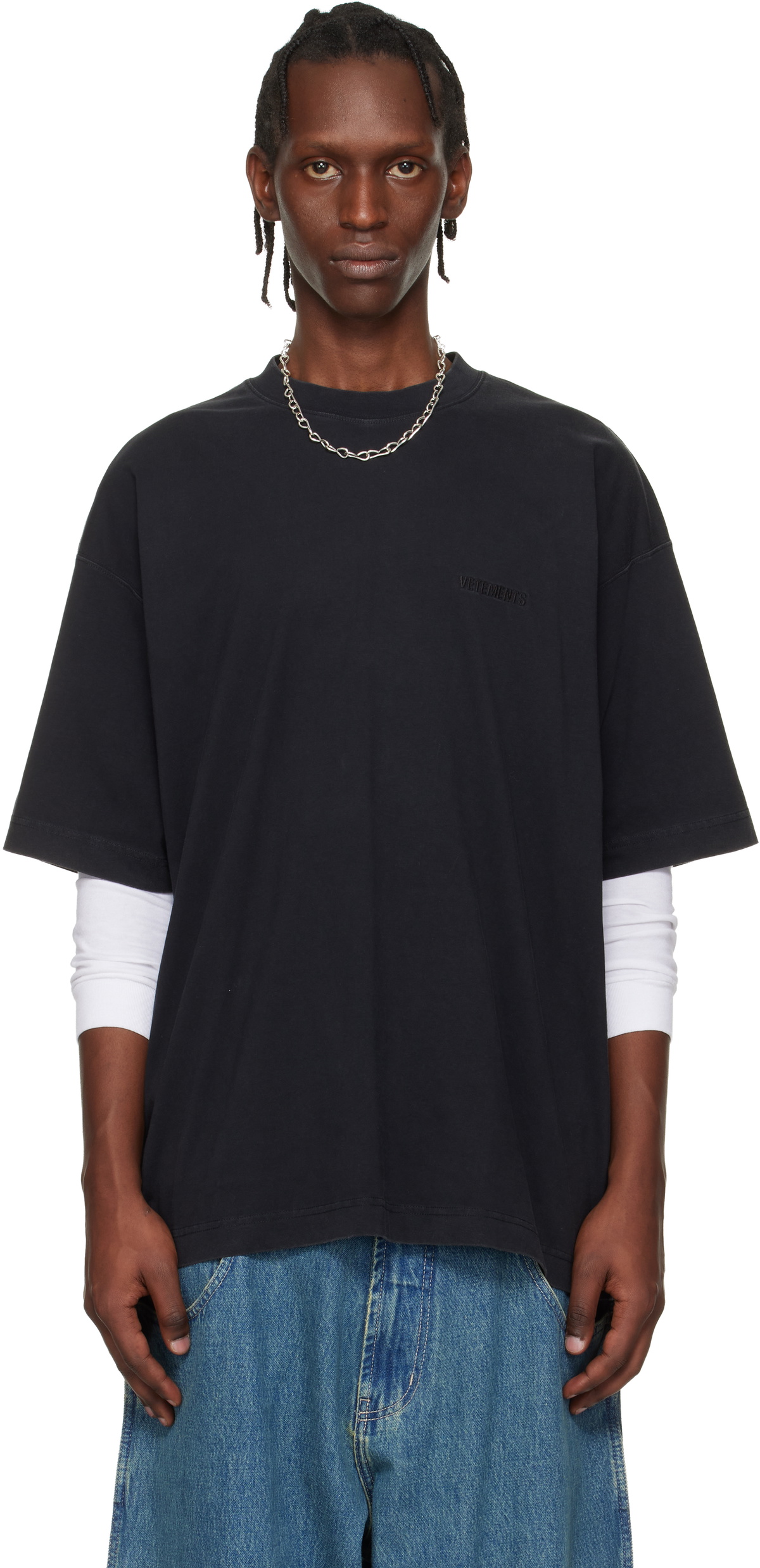 トップス VETEMENTS l Patch Tee vetements 20ss 希少 パッチ Tシャツ トップス VETEMENTS l Patch Tee