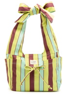 Damson Madder Tati Canvas Shoulder bag - Lime - One Size
