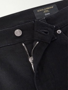 Dolce&Gabbana - Slim-Fit Straight-Leg Logo-Appliquéd Jeans - Black