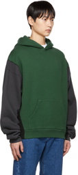 Axel Arigato Green & Navy Fragment Hoodie