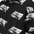 Daily Paper Men's Nina Allover Print Hoody in Black