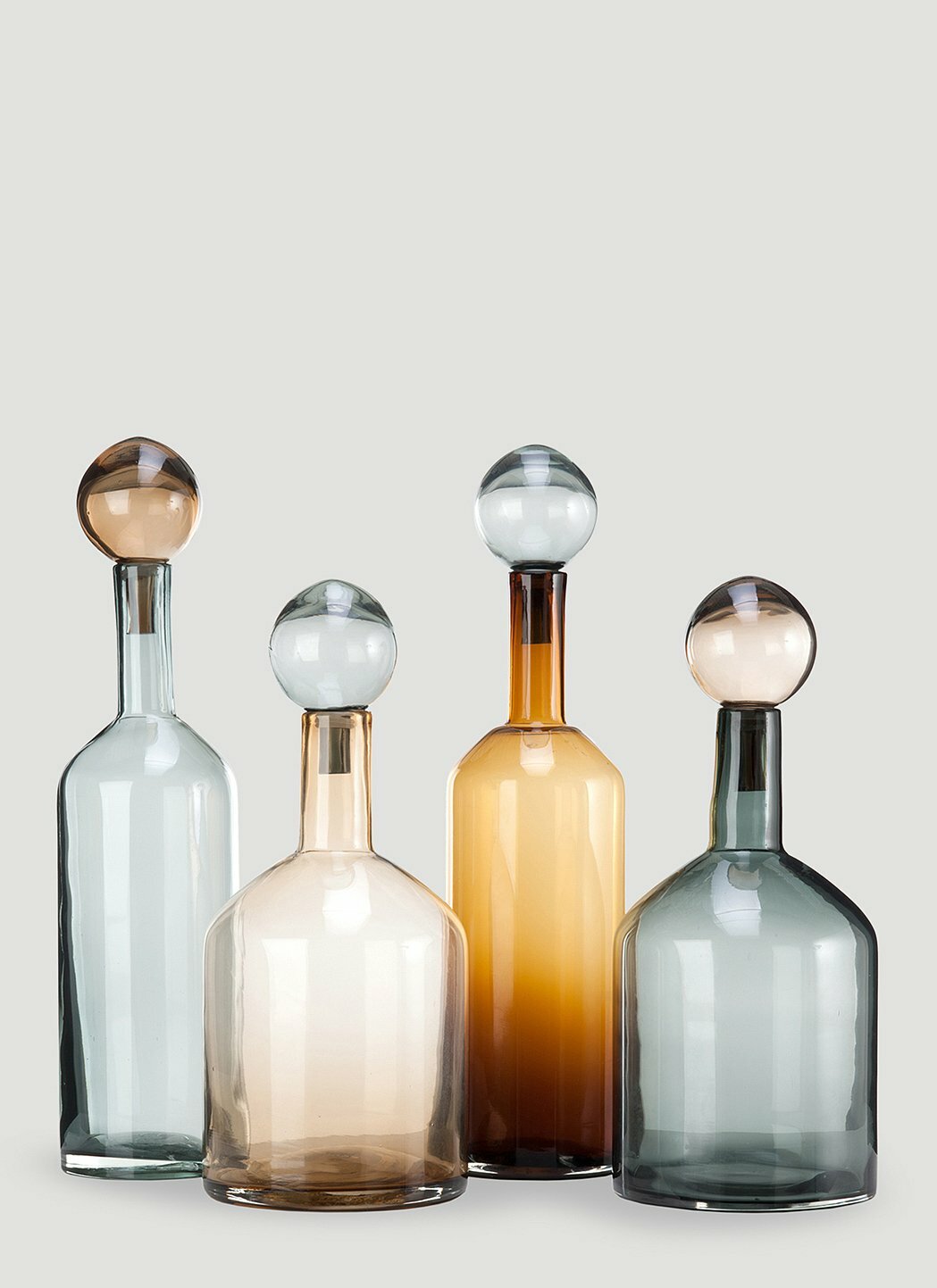 POLSPOTTEN Set of Four Bubbles&Bottles Chic Mix