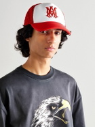 AMIRI - MA Logo-Embroidered Scuba and Mesh Trucker Cap