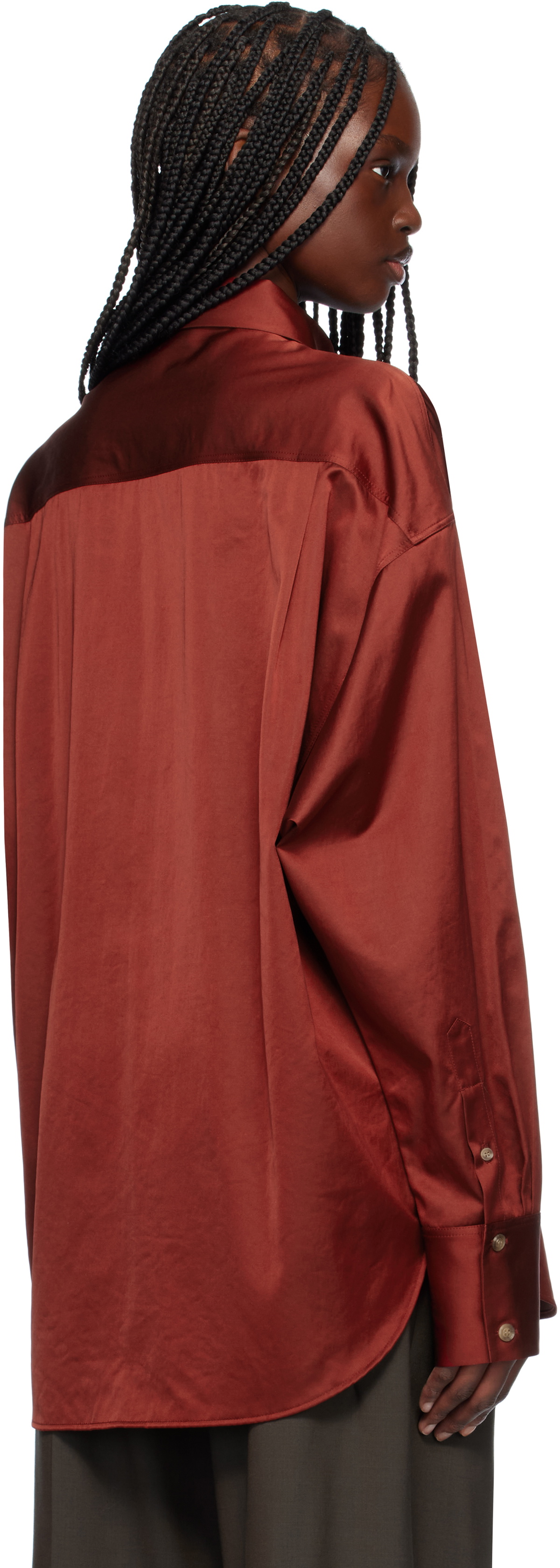 GIA STUDIOS Red Chusa Shirt
