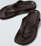 Jacquemus Tatanes leather thong sandals
