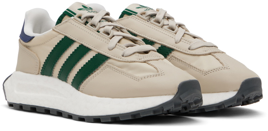 adidas gazelle silver green womens Adidas Womens Retropy E5 Sneakers Beige/Whit main image 1