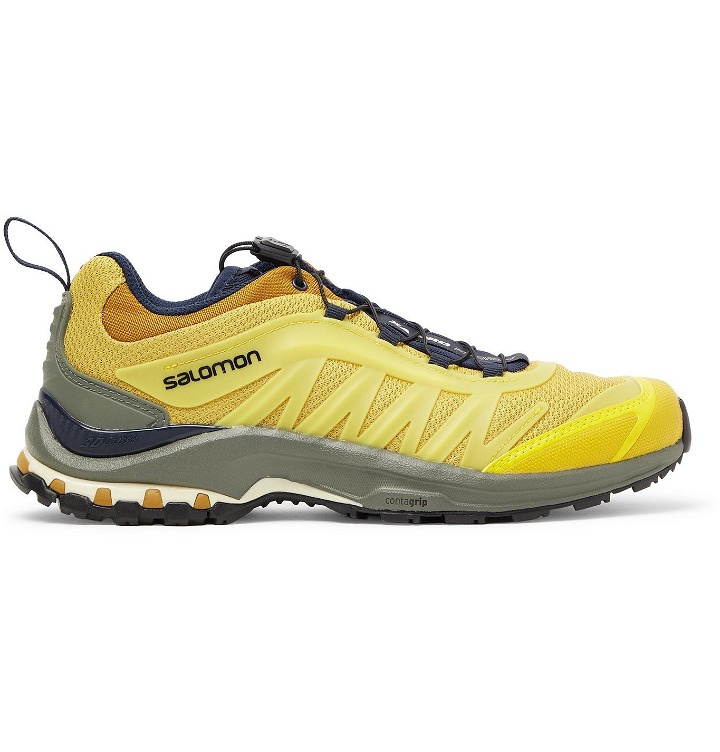 Photo: Salomon - XA-Pro Fusion Advanced Mesh and Rubber Running Sneakers - Yellow