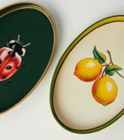 Les-Ottomans Flora iron tray