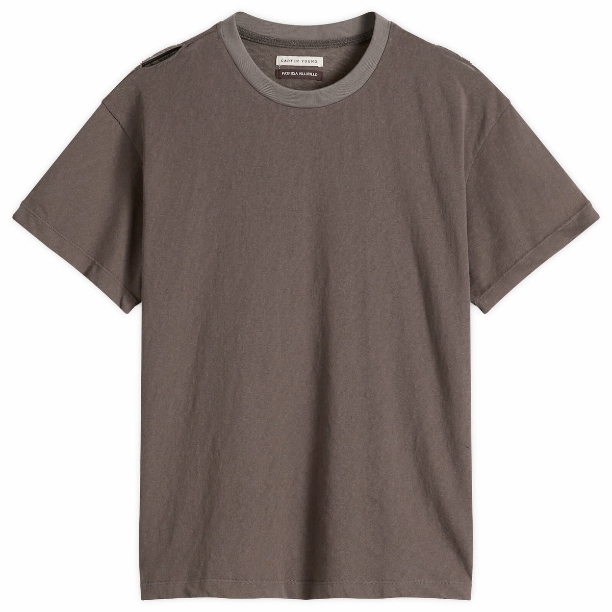 Carter Young Men's Patti T-Shirt in Washed Black