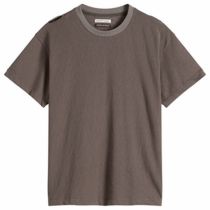 Photo: Carter Young Men's Patti T-Shirt in Washed Black