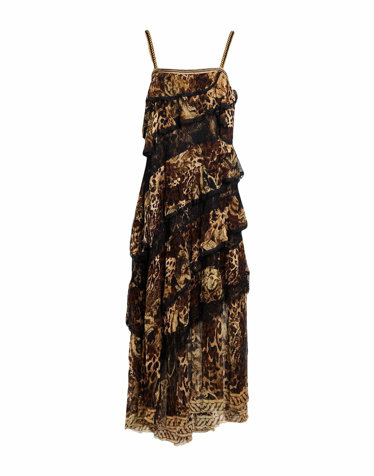 Camilla Womens Maxi dress in Brown