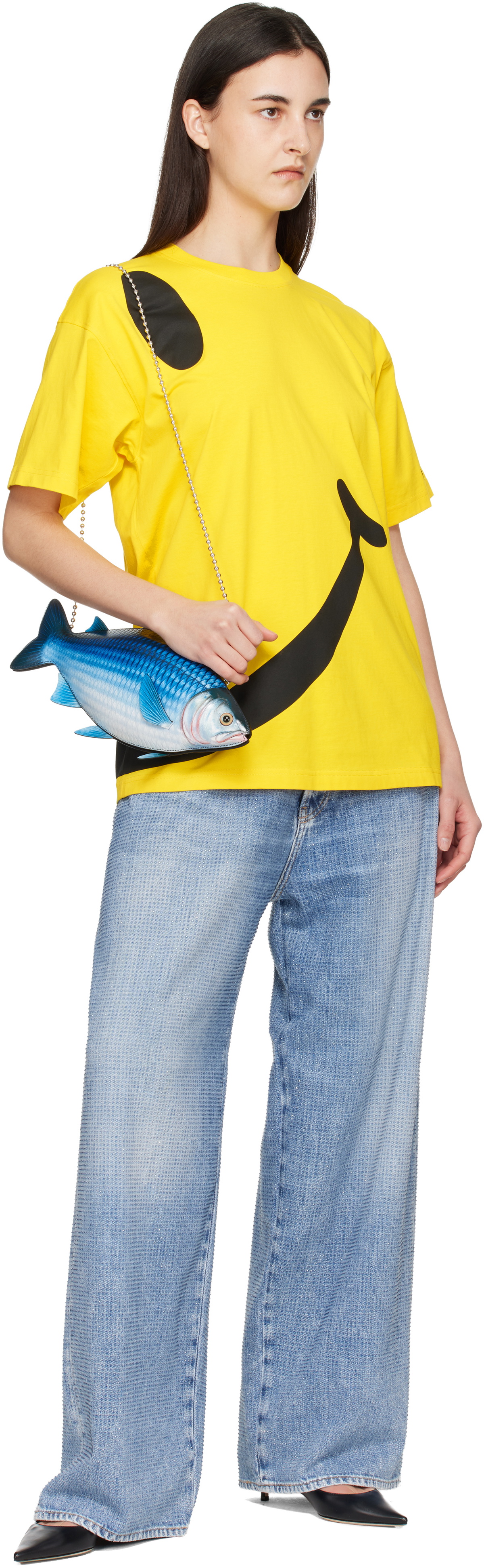 Moschino Blue Fish Bag