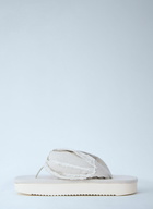 Rick Owens DRKSHDW Frayed Edge Thong Sandals