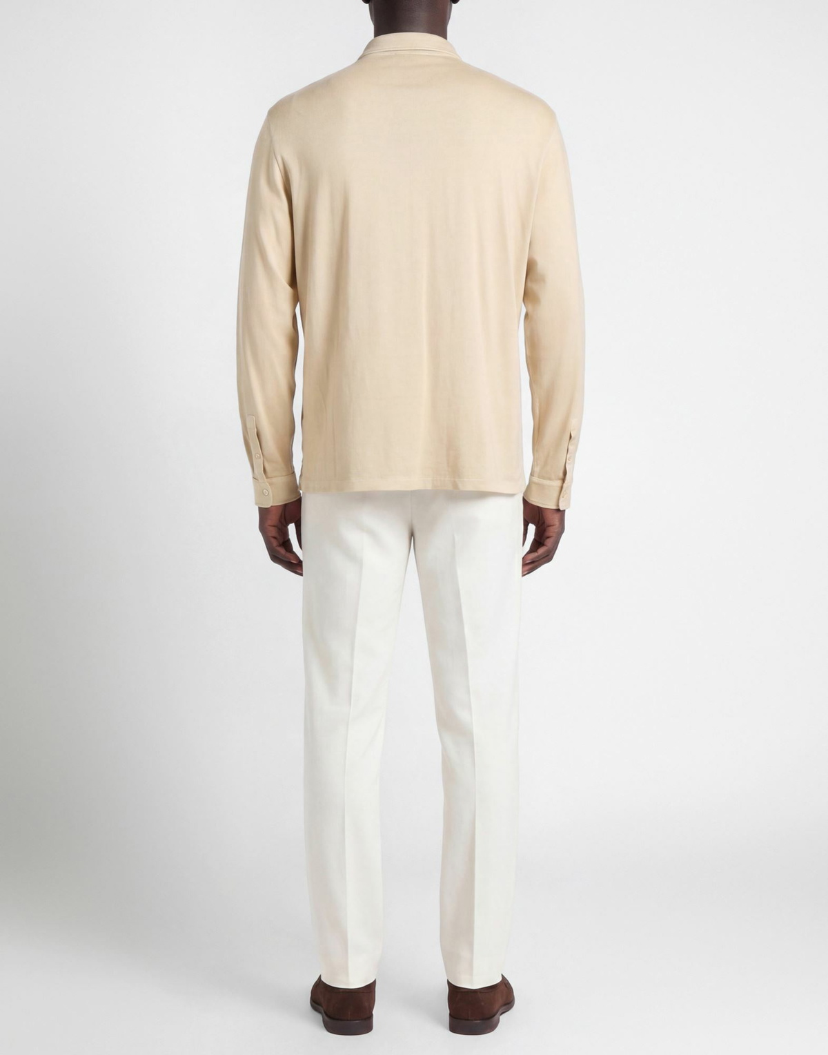 Boglioli Mens Polo shirt Sand