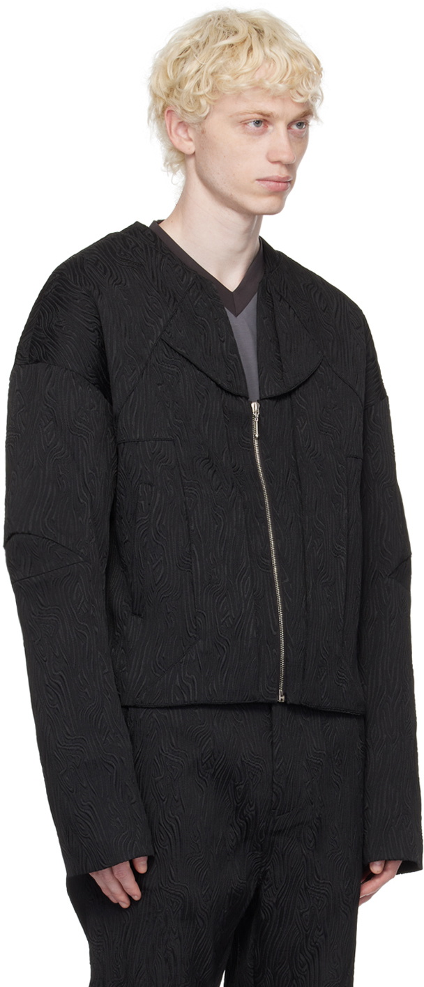 Uncertain Factor Black Quarterback Jacket