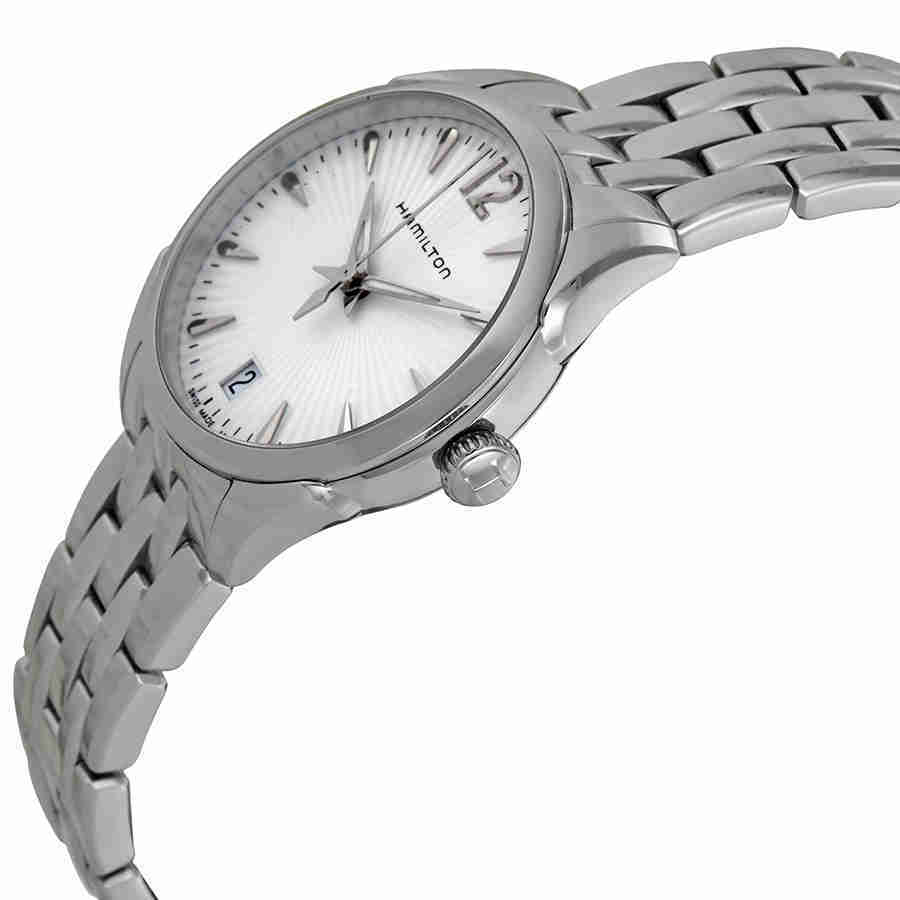 Hamilton Jazzmaster Silver Dial Stainless Steel Ladies Watch H42211155