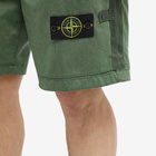 Stone Island Men's Badge Short in Olive