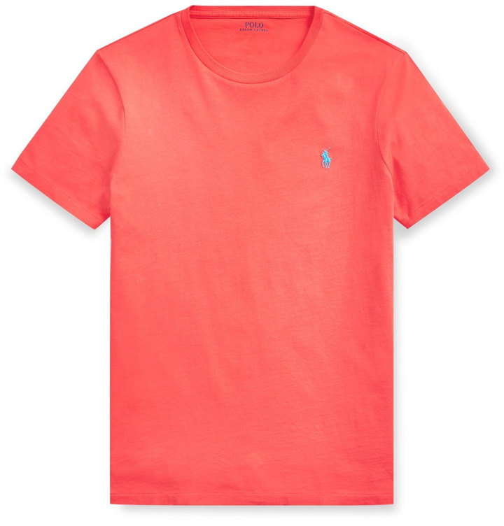 Photo: Polo Ralph Lauren - Cotton-Jersey T-Shirt - Red