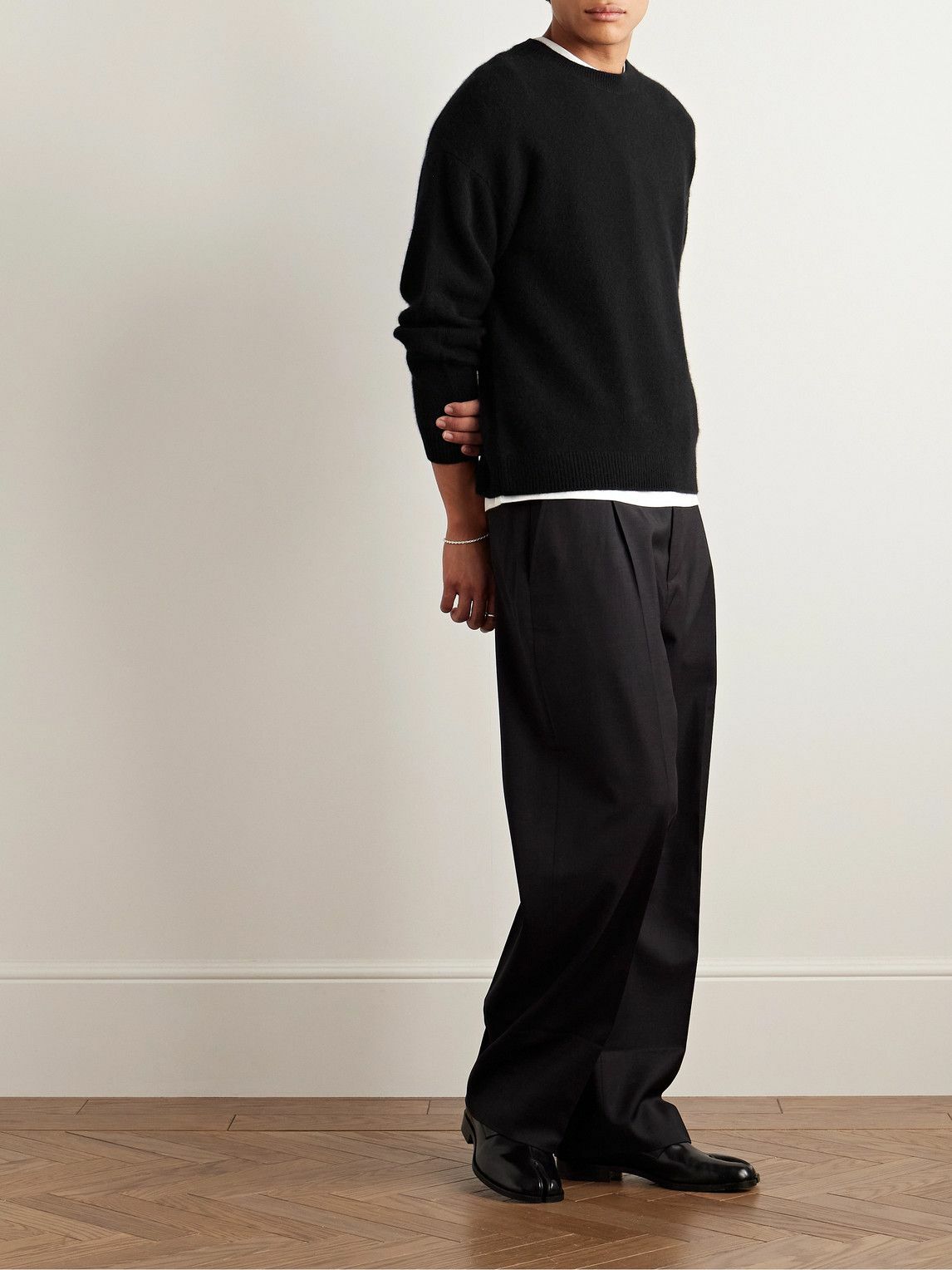 Auralee - Cashmere Sweater - Black Auralee