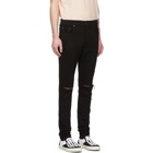 Amiri Black Slash Jeans