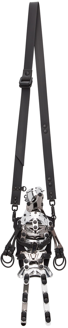 Innerraum Silver & Black I39 Robot Fun Case Bag