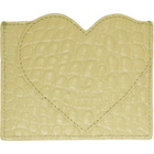 Vivienne Westwood Green Heart Card Holder