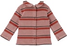 Bonmot Organic Baby Red Striped Shirt