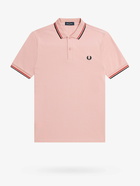 Fred Perry Polo Shirt Pink   Mens